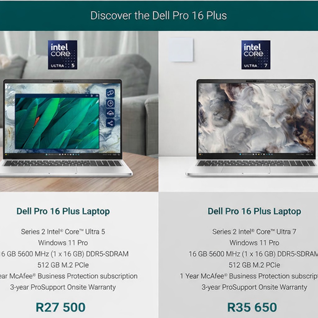 Dell Pro 16 Plus Laptop Comparison